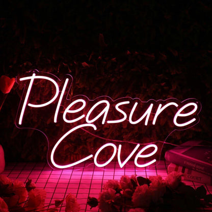 Pleasure Cove Red Led Neon Sign - Shineneon