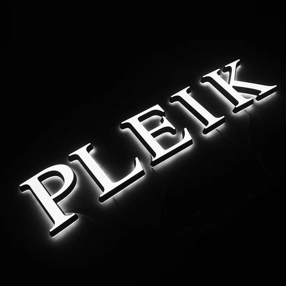 Pleik 3D Frontlit And Backlit Channel Letter Led Light Sign - Shineneon