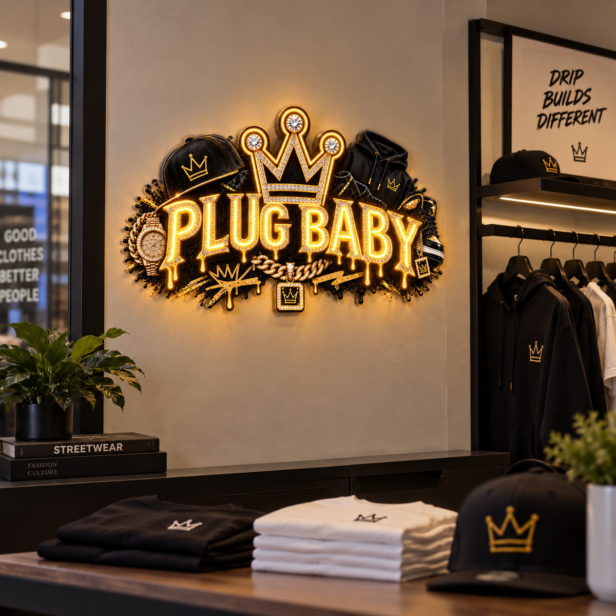 PLUGBABY Custom LED Neon Sign