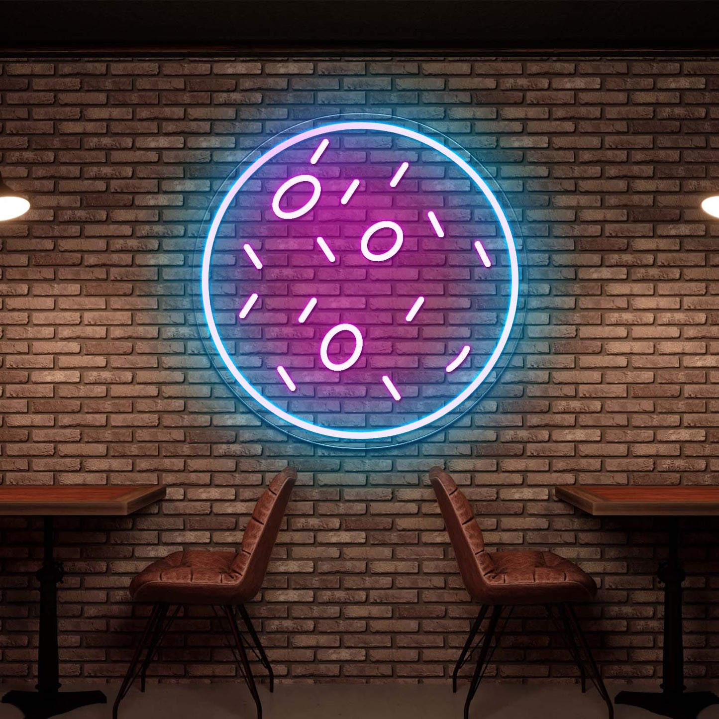 Pluto Cute Neon Signs For Room Decor