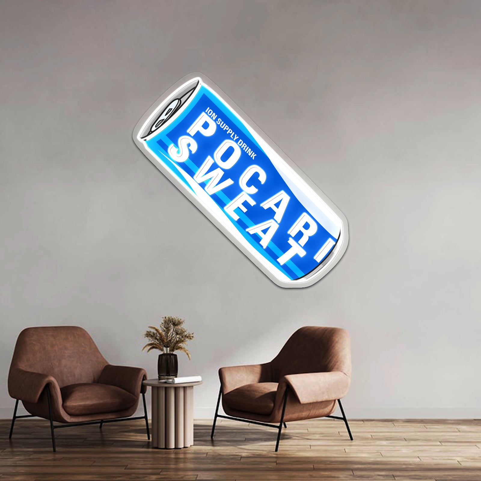 Pocari Sweat Can Artwork Led Neon Signs Custom | Shineneon