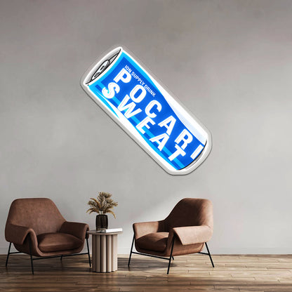 Pocari Sweat Can Artwork Led Neon Signs Custom