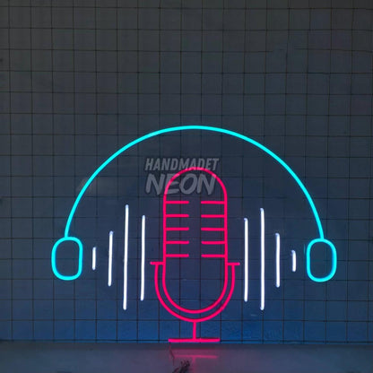Podcast Led Sign Music Neon Decor | Shineneon