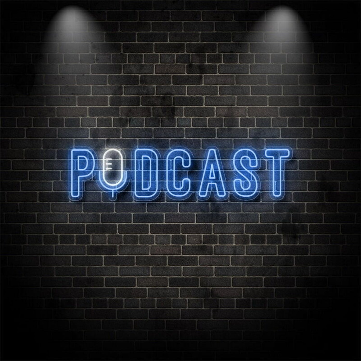 Podcast With Retro Mic Led Neon Sign | Shineneon