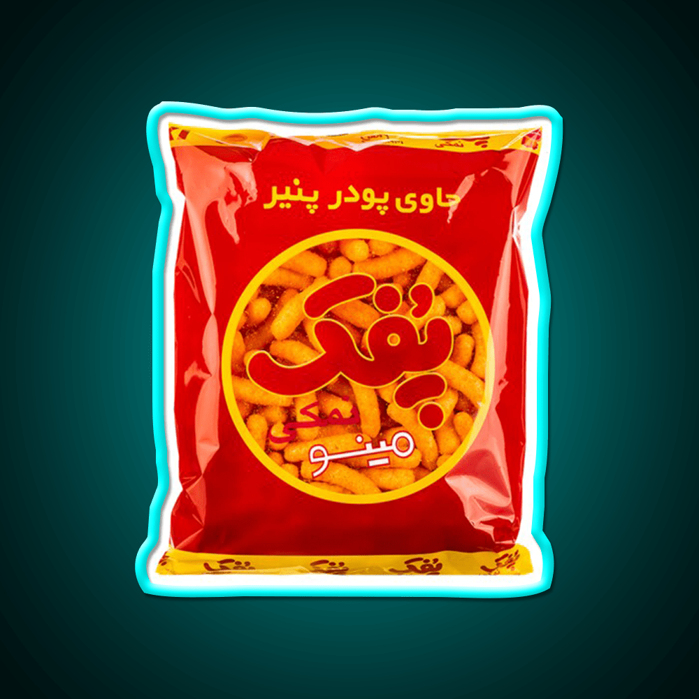 Pofak Snack Food Led Neon Sign Rgb Color - Shineneon
