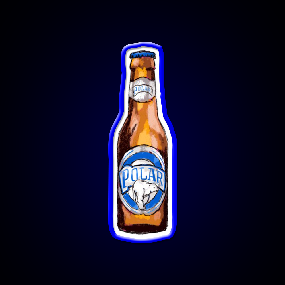 Polar Beer Venezuelan Beer Venezuela Beer Bar Decor Led Neon Sign Rgb Color - LED neon sign view 5