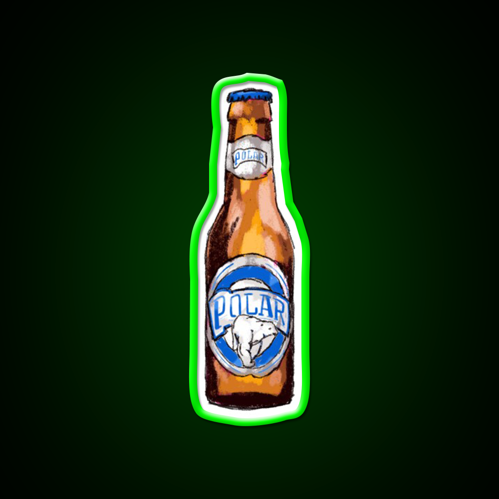 Polar Beer Venezuelan Beer Venezuela Beer Bar Decor Led Neon Sign Rgb Color - LED neon sign view 8