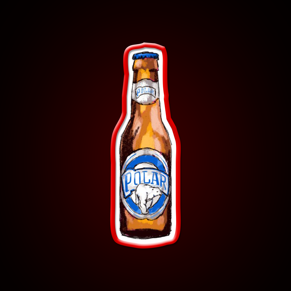 Polar Beer Venezuelan Beer Venezuela Beer Bar Decor Led Neon Sign Rgb Color - LED neon sign view 10