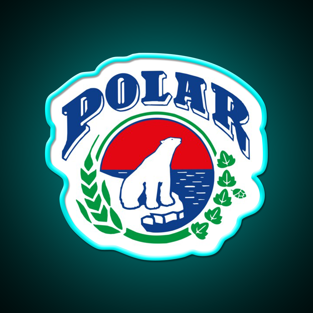 Polar Companies Beer Bar Decor Led Neon Sign Rgb Color - Size and dimension reference