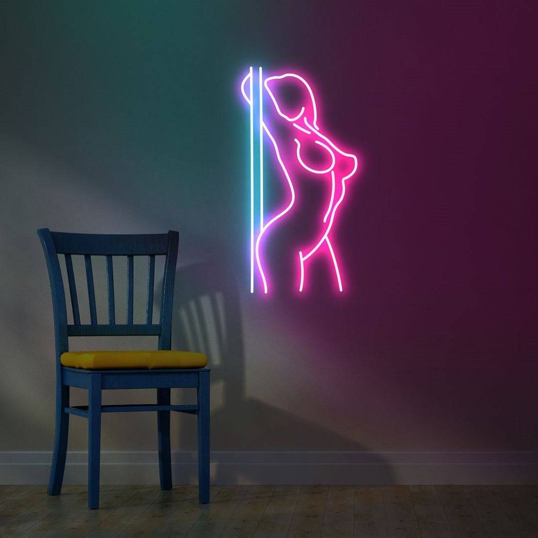 Pole Dancer Led Sign Business Neon Sign