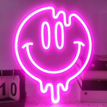 Polite Smiling Face Led Neon Sign | Shineneon