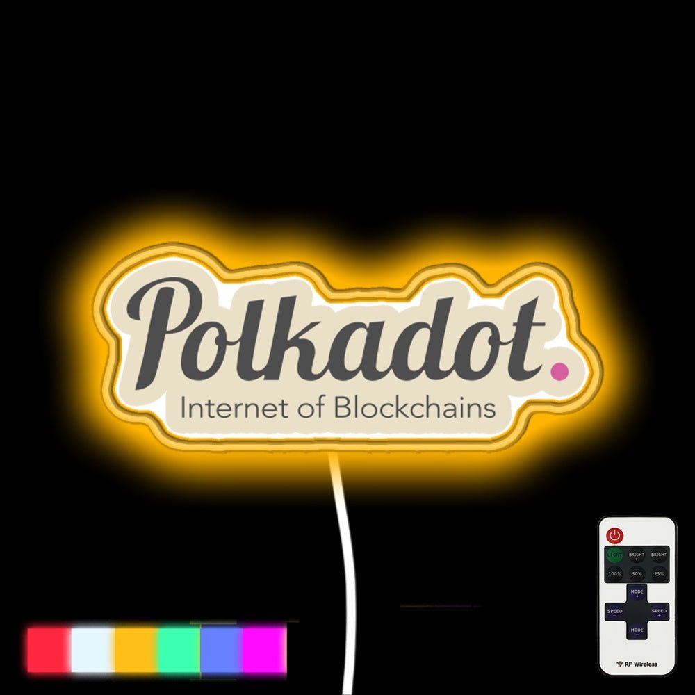 Polkadot Blockchain Led Neon Sign - Shineneon