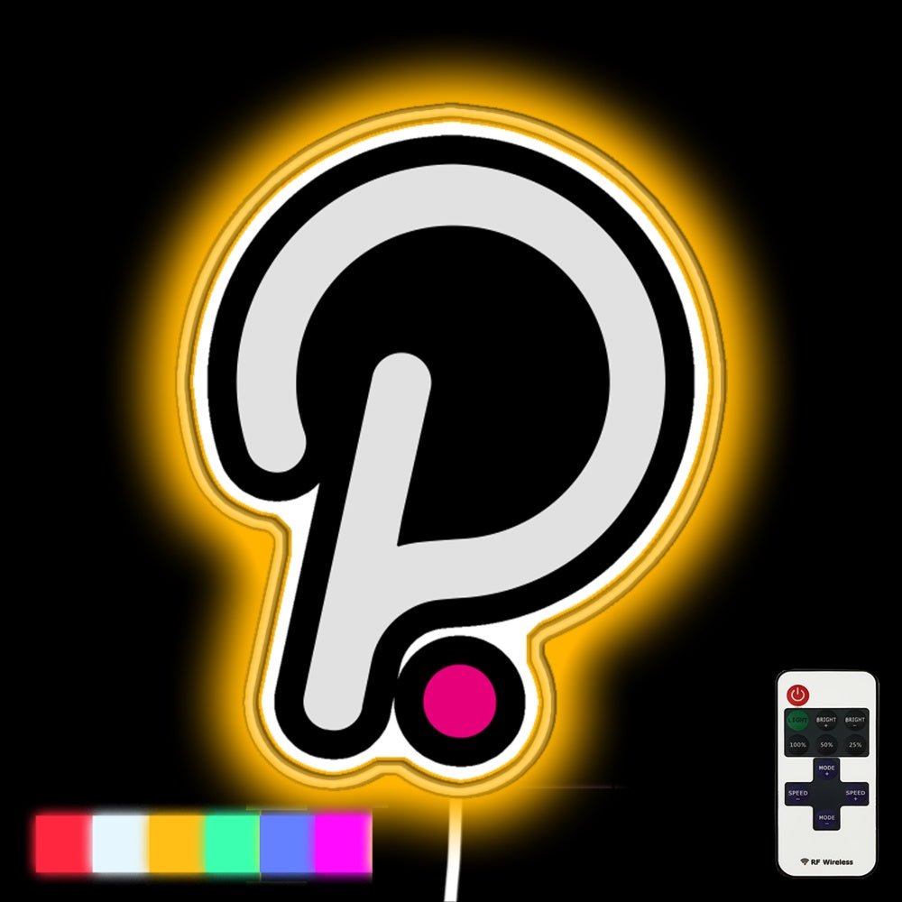 Polkadot Dot Crypto Led Neon Sign - Shineneon
