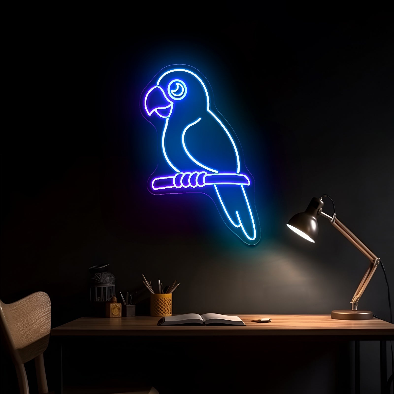 Polly Parrot Cute Led Neon Signs For Wall Decor - Shineneon