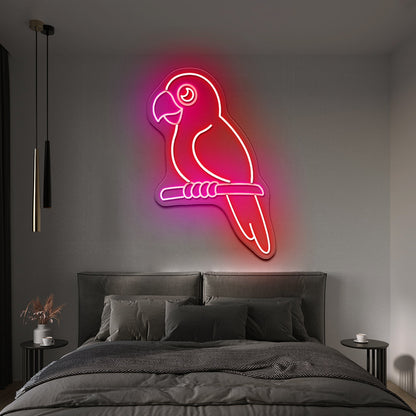 Polly Parrot Cute Led Neon Signs For Wall Decor - Shineneon