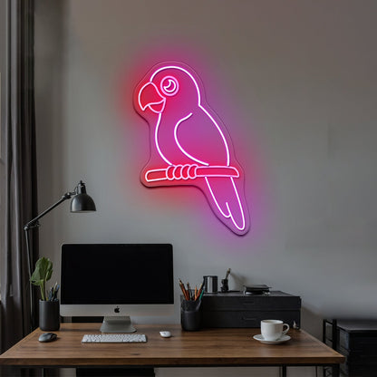 Polly Parrot Cute Led Neon Signs For Wall Decor - Shineneon