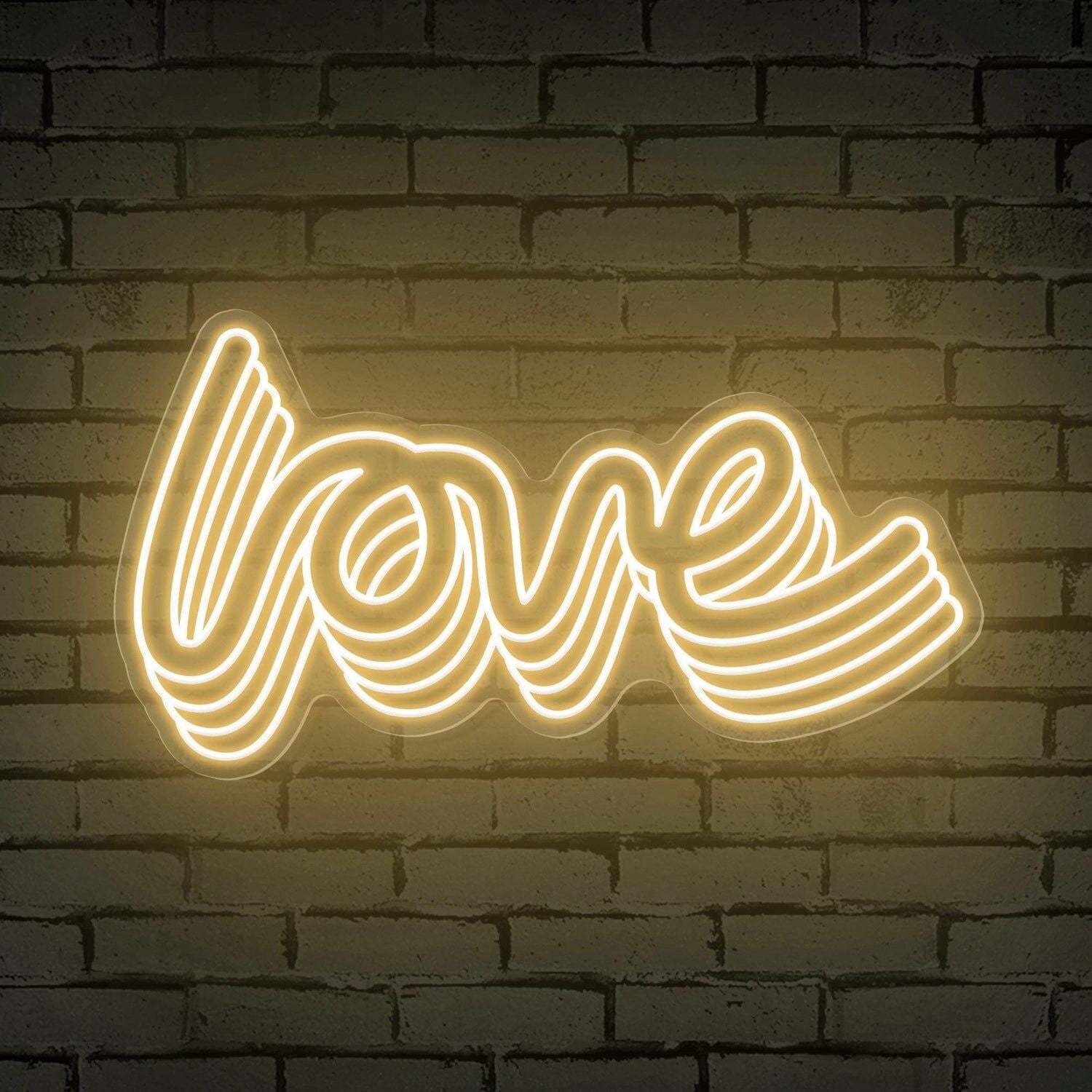 Polychrome Love Word Neon Sign | Shineneon
