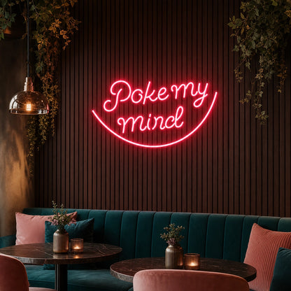 Pomegranate LED Neon Sign Garage Man Cave Neon Sign real lifestyle scene
