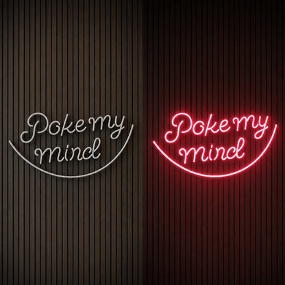 Pomegranate LED Neon Sign Garage Man Cave Neon Sign day and night comparison