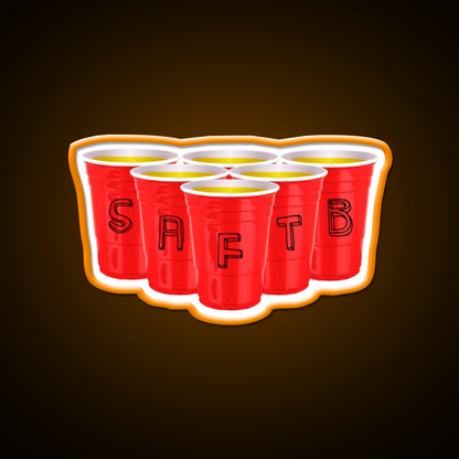Pong With The Boys Beer Bar Decor Led Neon Sign Rgb Color