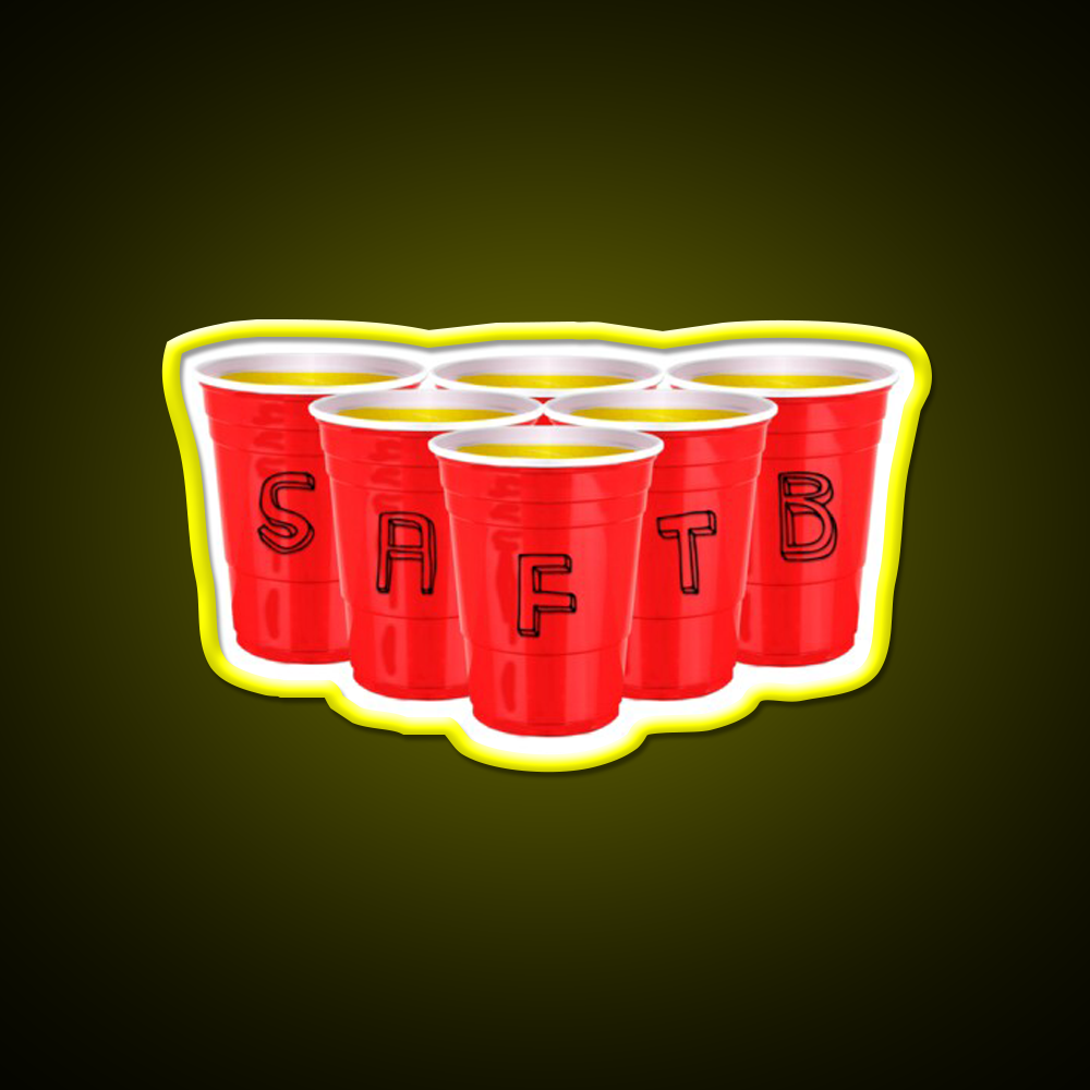 Pong With The Boys Beer Bar Decor Led Neon Sign Rgb Color