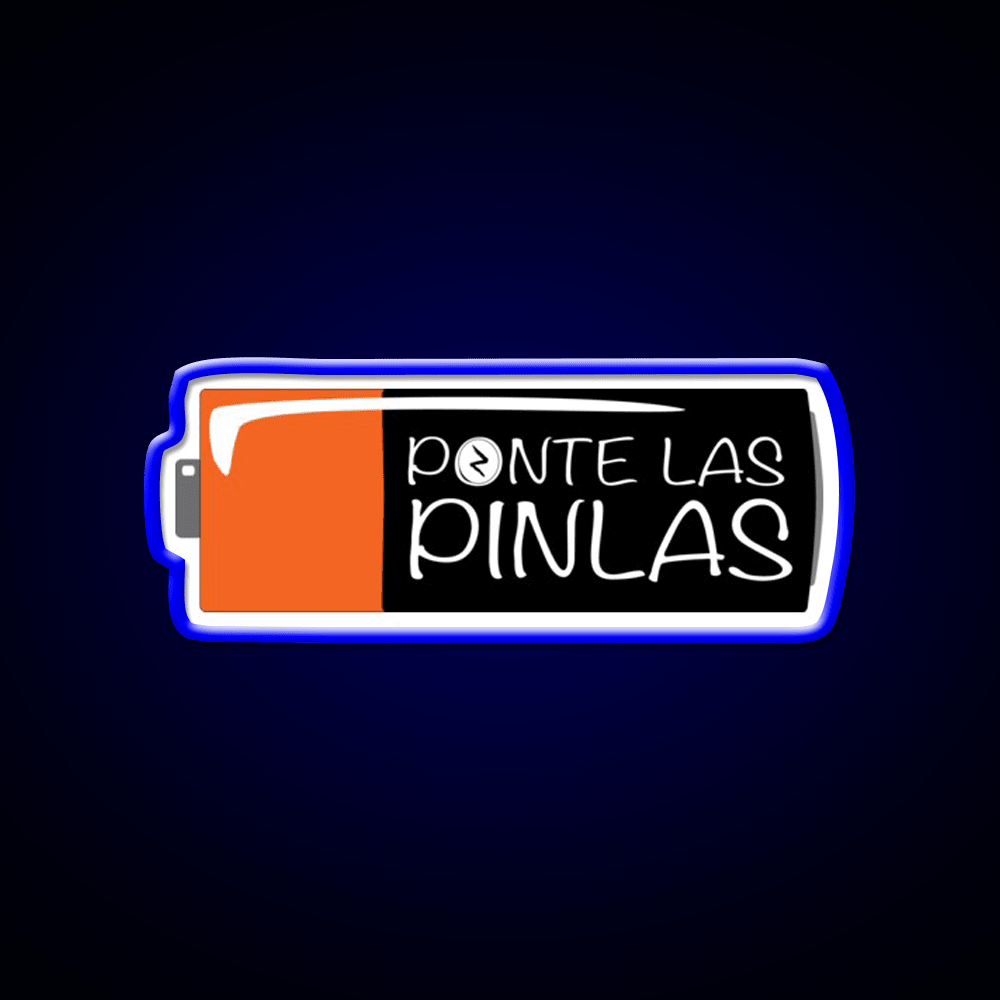 Ponte Las Pilas Funny Mexican Party Drink Tequila Led Neon Sign Rgb Color - Shineneon