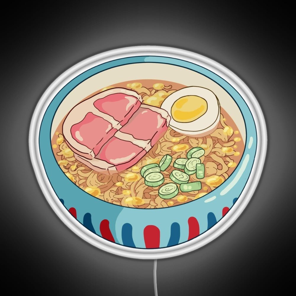 Ponyo Ramen Rgb Led Neon Sign Pop Wall Art - Shineneon