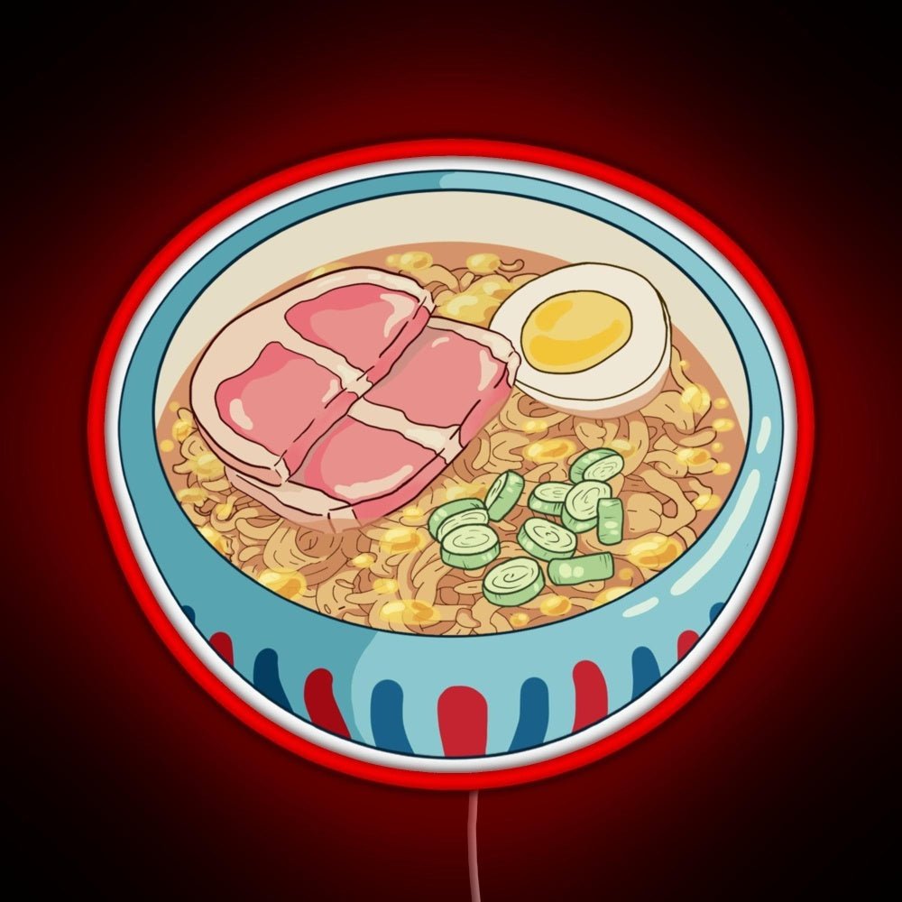 Ponyo Ramen Rgb Led Neon Sign Pop Wall Art - Shineneon