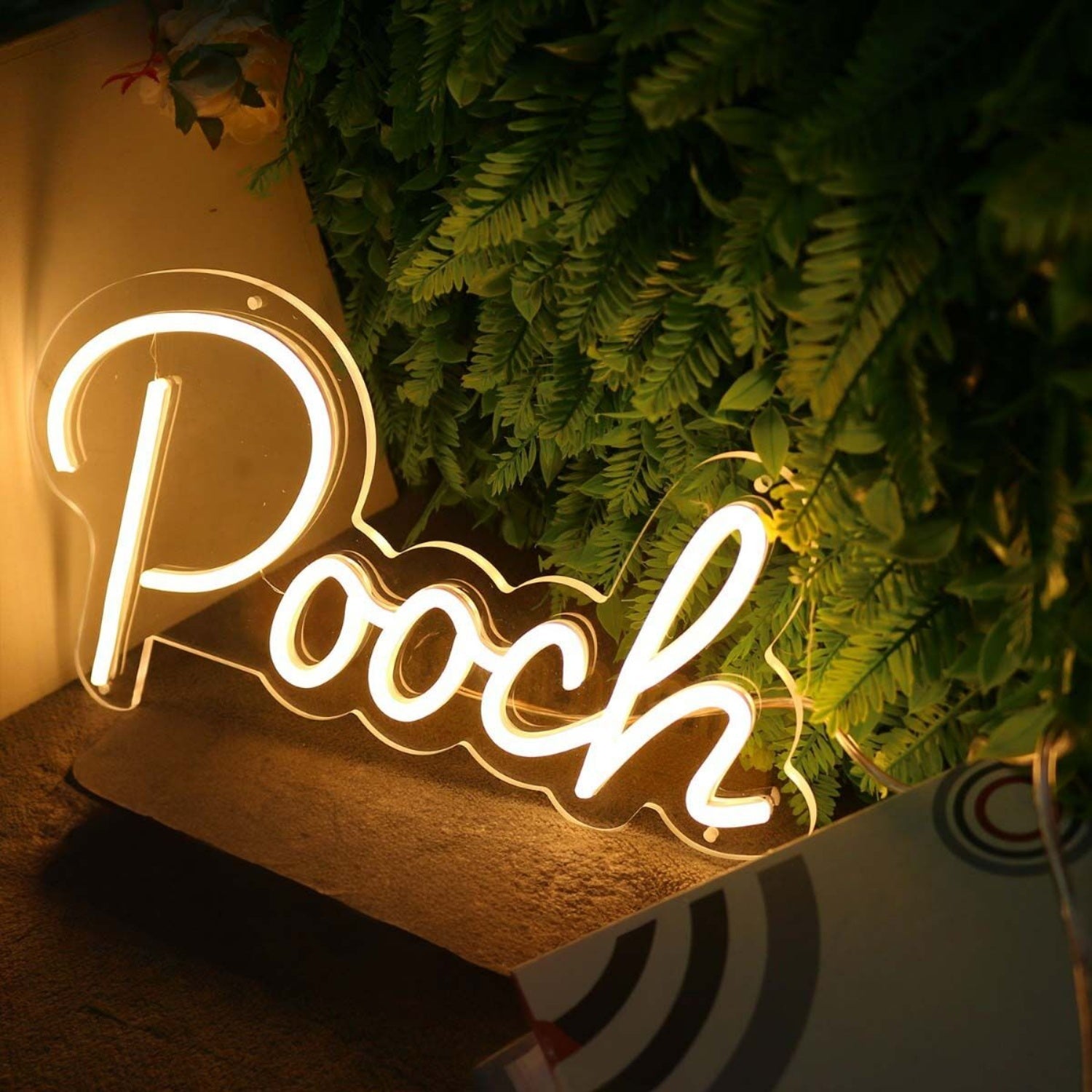 Pooch Yellow Led Neon Sign - Shineneon
