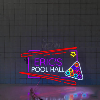 Pool Hall Led Neon Sign Billiards Led Neon Sign | Shineneon