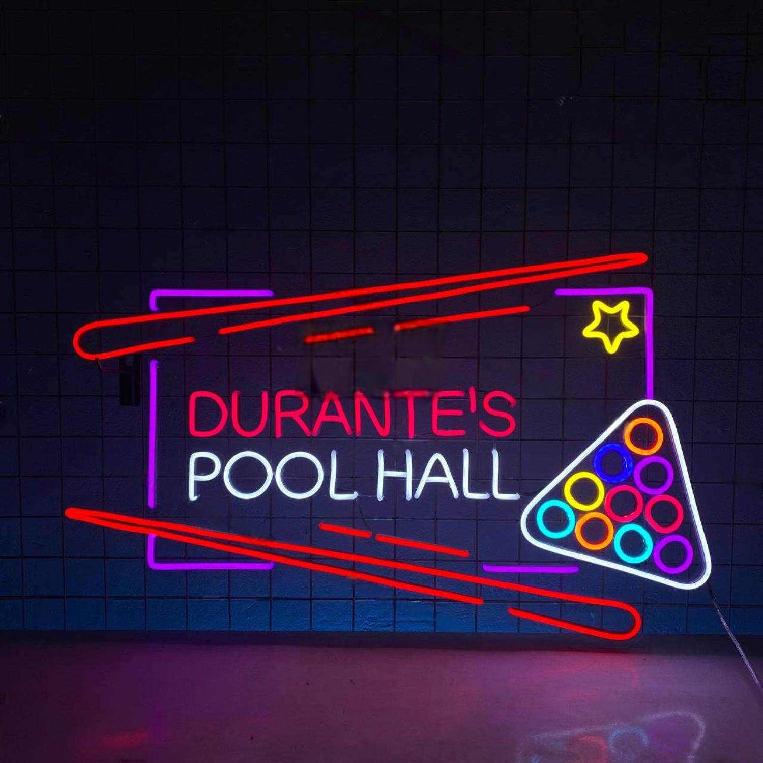 Pool Hall Led Neon Sign Led Decor | Shineneon