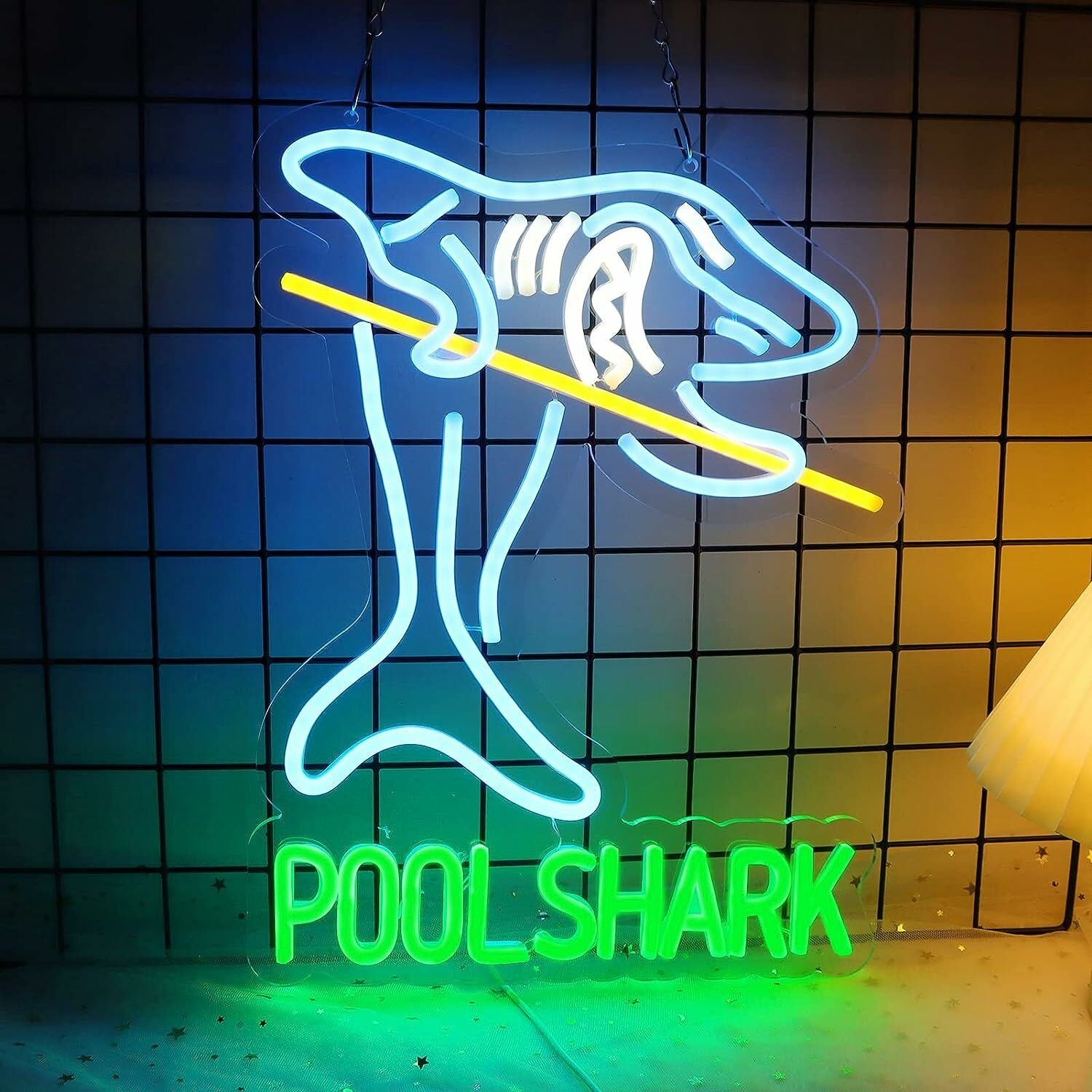 Pool Shark Playing Billiards Neon Sign | Shineneon