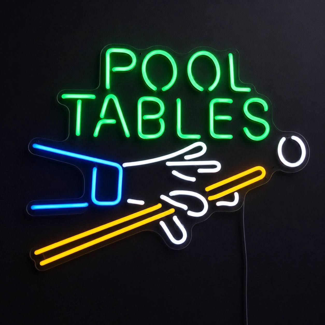 Pool Tables Neon Sign LED Neon Sign main product image