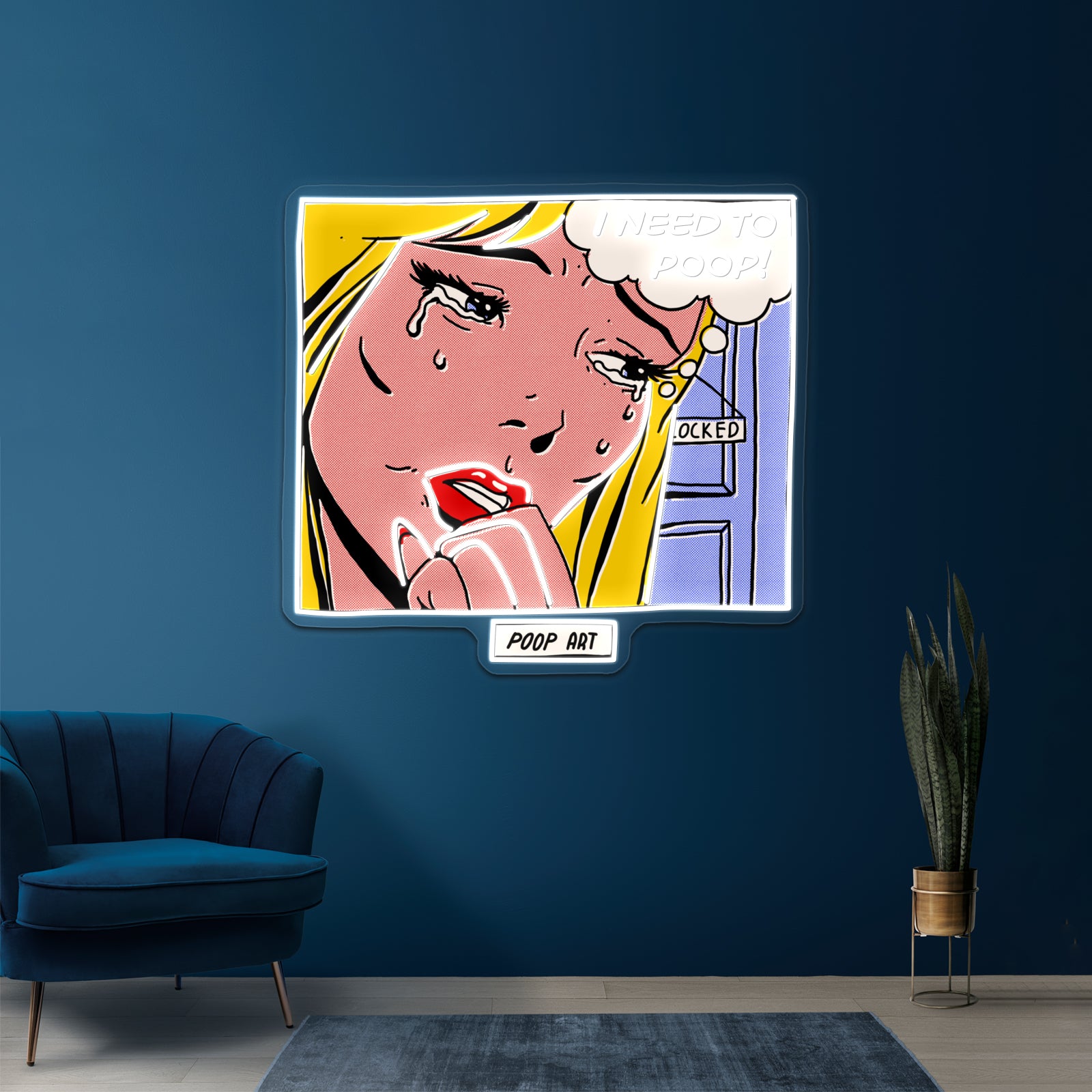 Poop Art Pop Artwork Led Neon Signs Custom | Shineneon