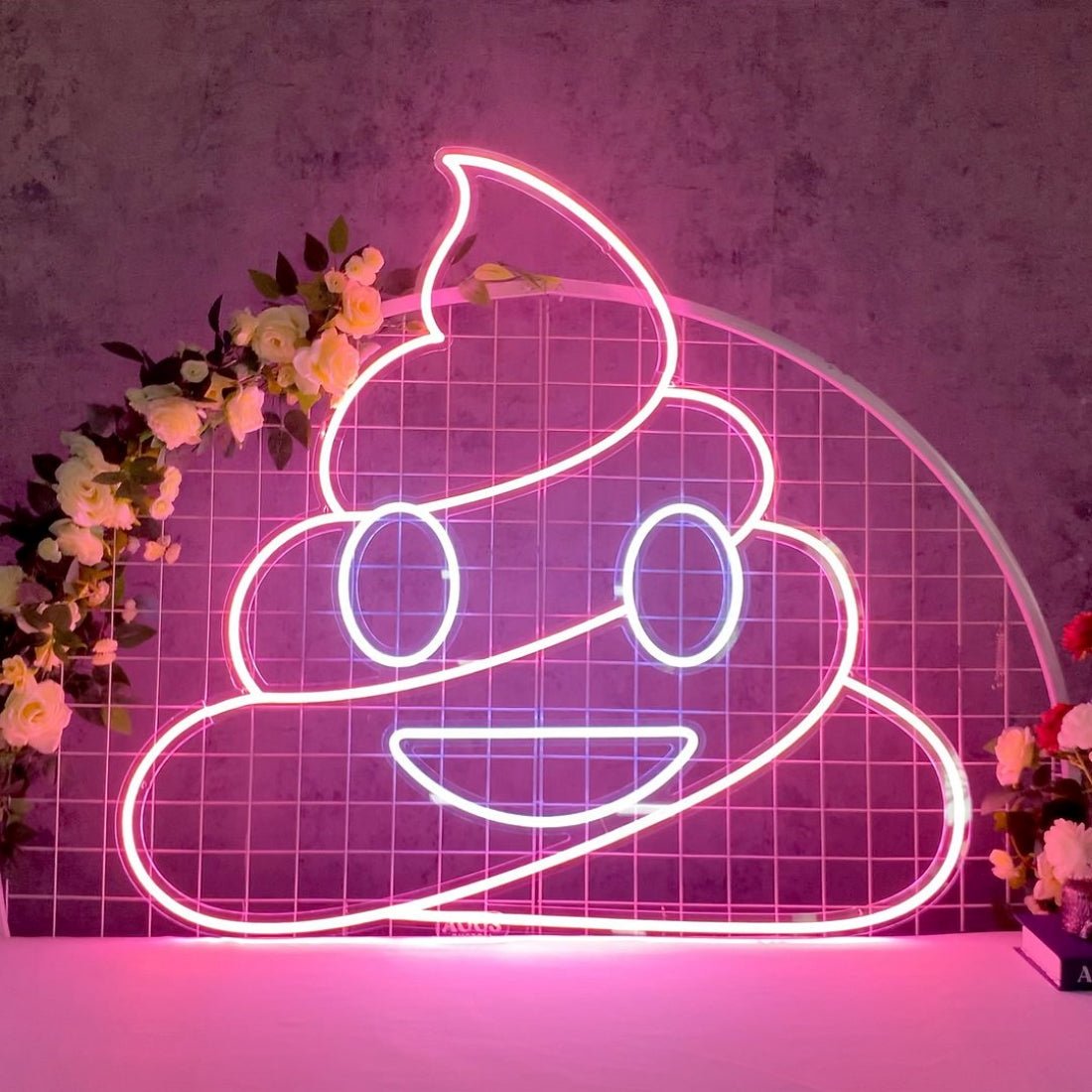 Poop Emoji Led Sign Business Neon Signs - Shineneon