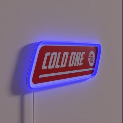 Pop A Cold One Rgb Led Neon Sign - Shineneon
