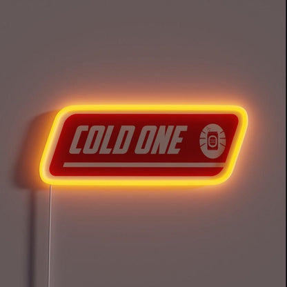 Pop A Cold One Rgb Led Neon Sign - Shineneon