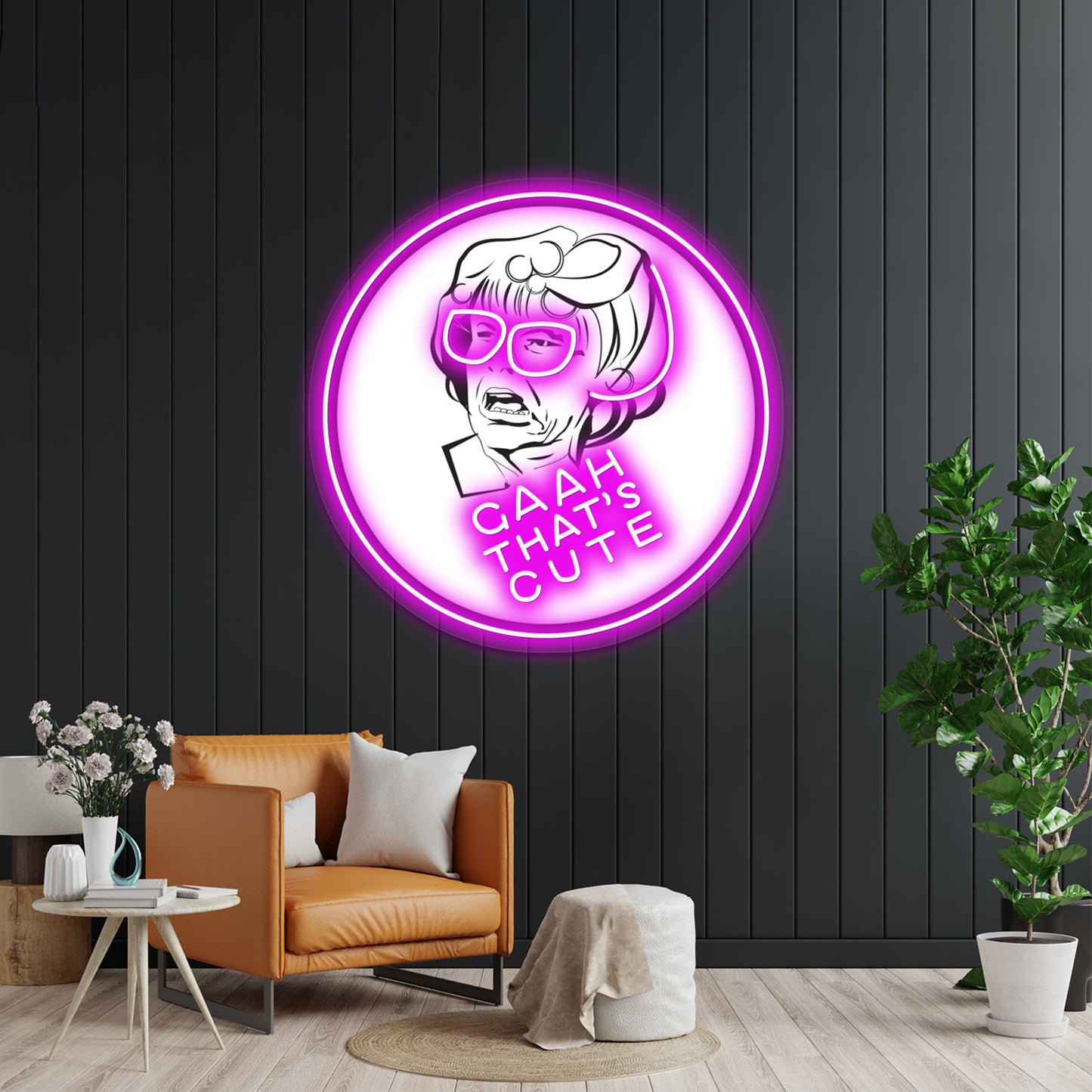 Pop Art Mad Tv Recreation Artwork Led Neon Signs Custom