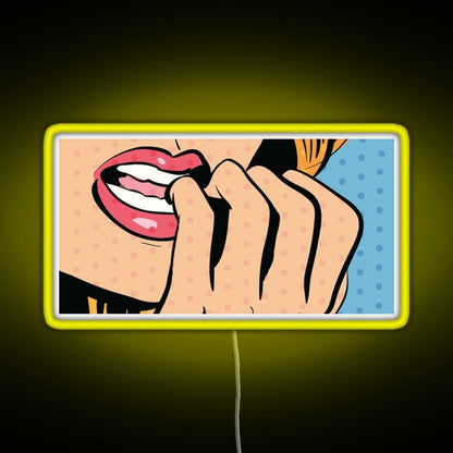 Pop Art Rgb Led Neon Sign Pop Wall Art - Shineneon