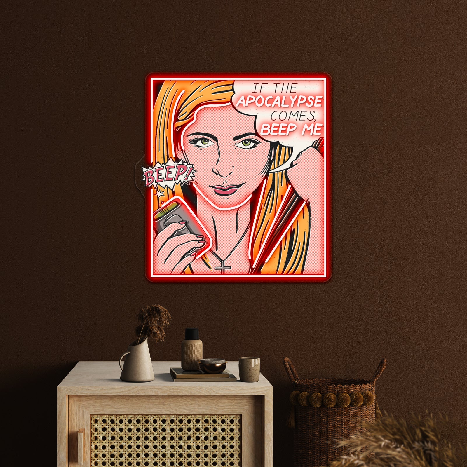 Pop Art Slayer Artwork Led Neon Signs Custom | Shineneon