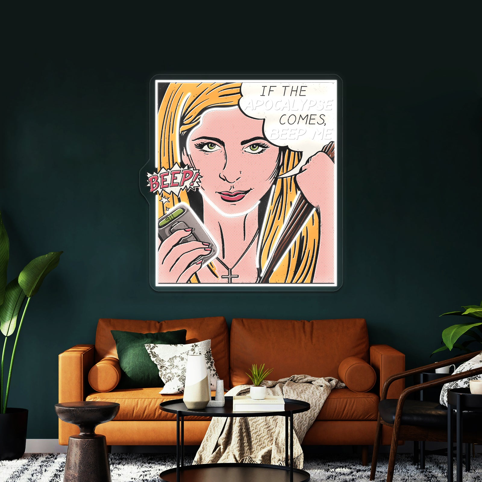 Pop Art Slayer Artwork Led Neon Signs Custom | Shineneon