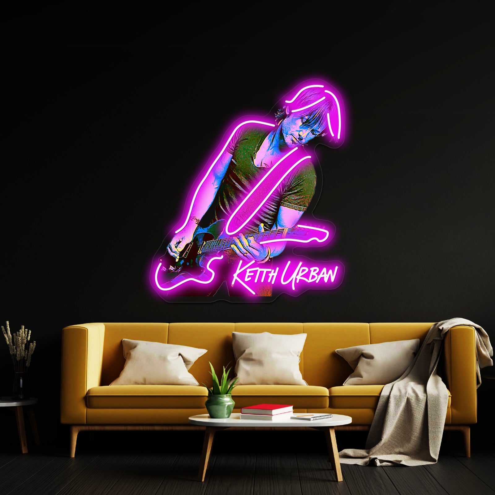 Pop Art Style Keith Hot Design Artwork Led Neon Signs Custom | Shineneon