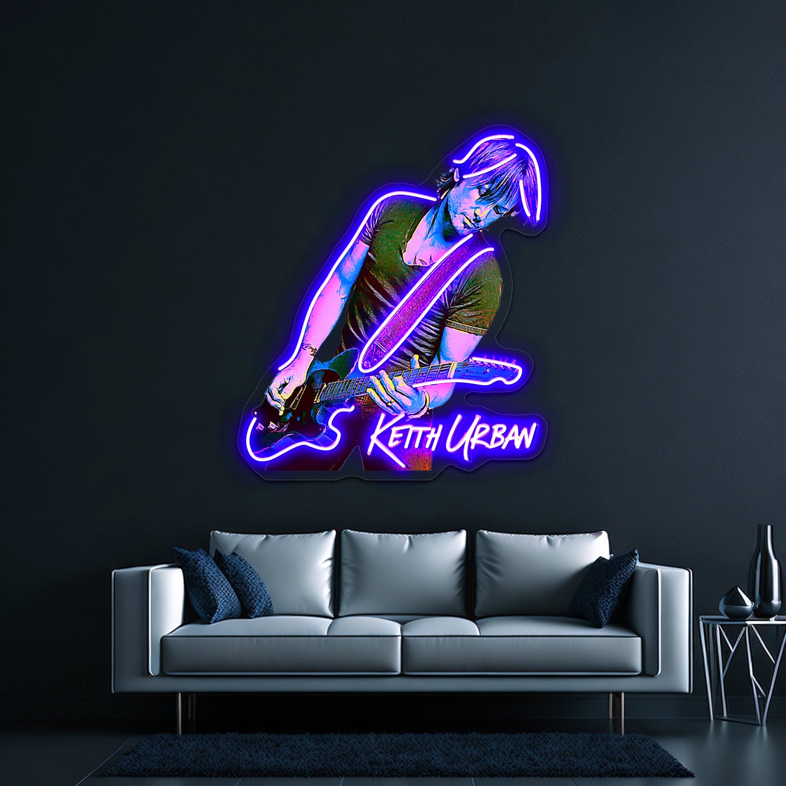 Pop Art Style Keith Hot Design Artwork Led Neon Signs Custom | Shineneon