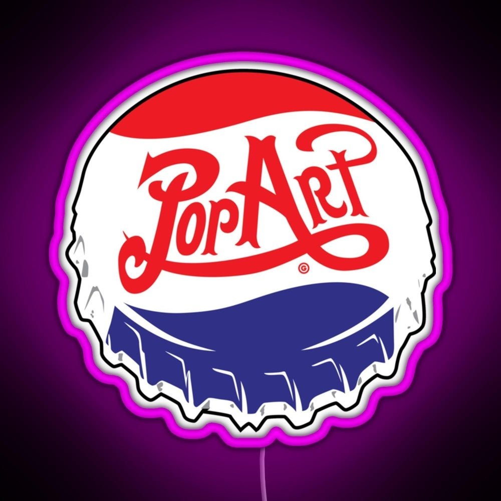Pop Art Tank Top Rgb Neon Sign - Shineneon