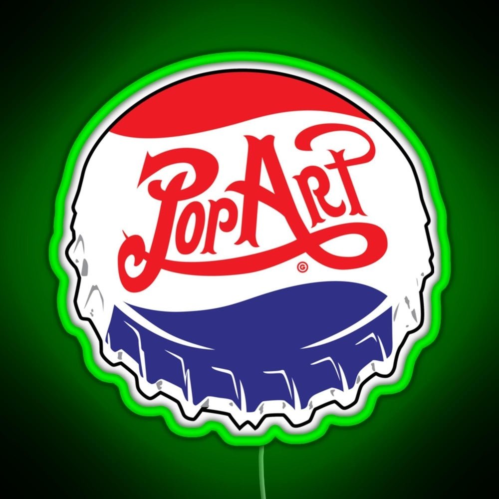 Pop Art Tank Top Rgb Neon Sign - Shineneon