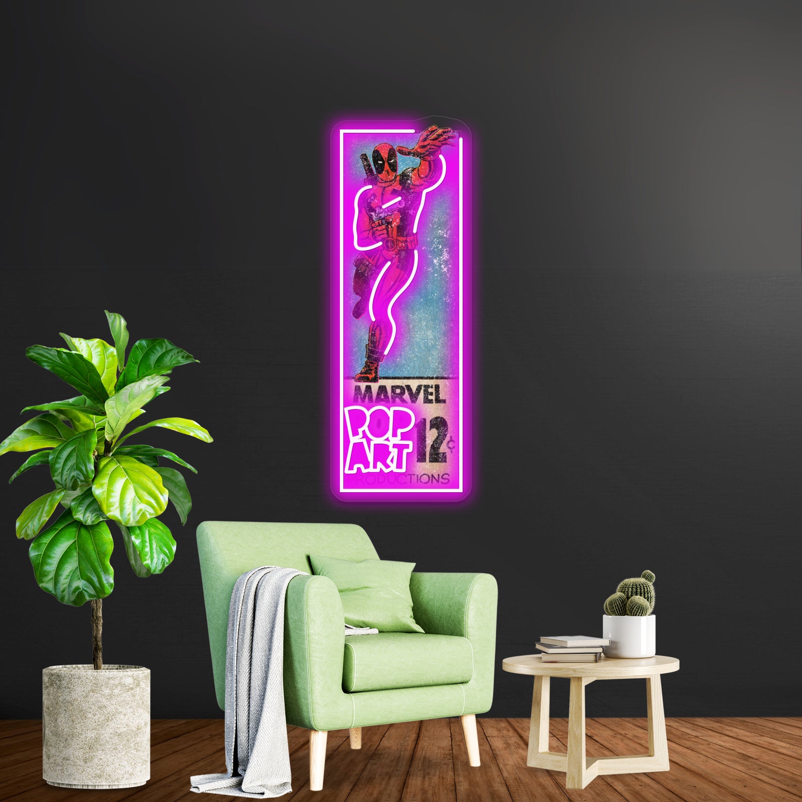 Pop Art Wade Artwork Led Neon Signs Custom | Shineneon