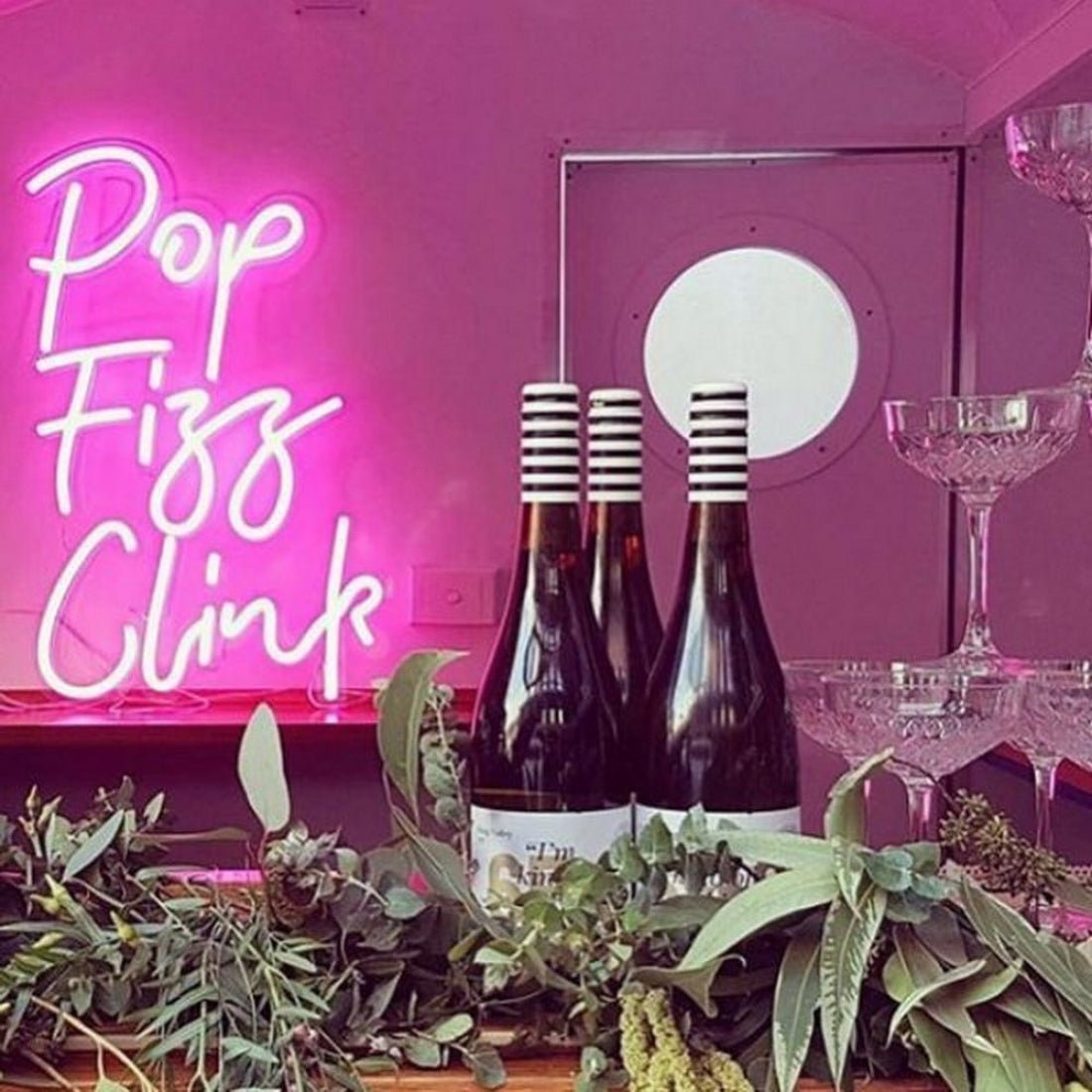 Pop Fizz Clink Bar Led Sign Business Neon Sign - Shineneon