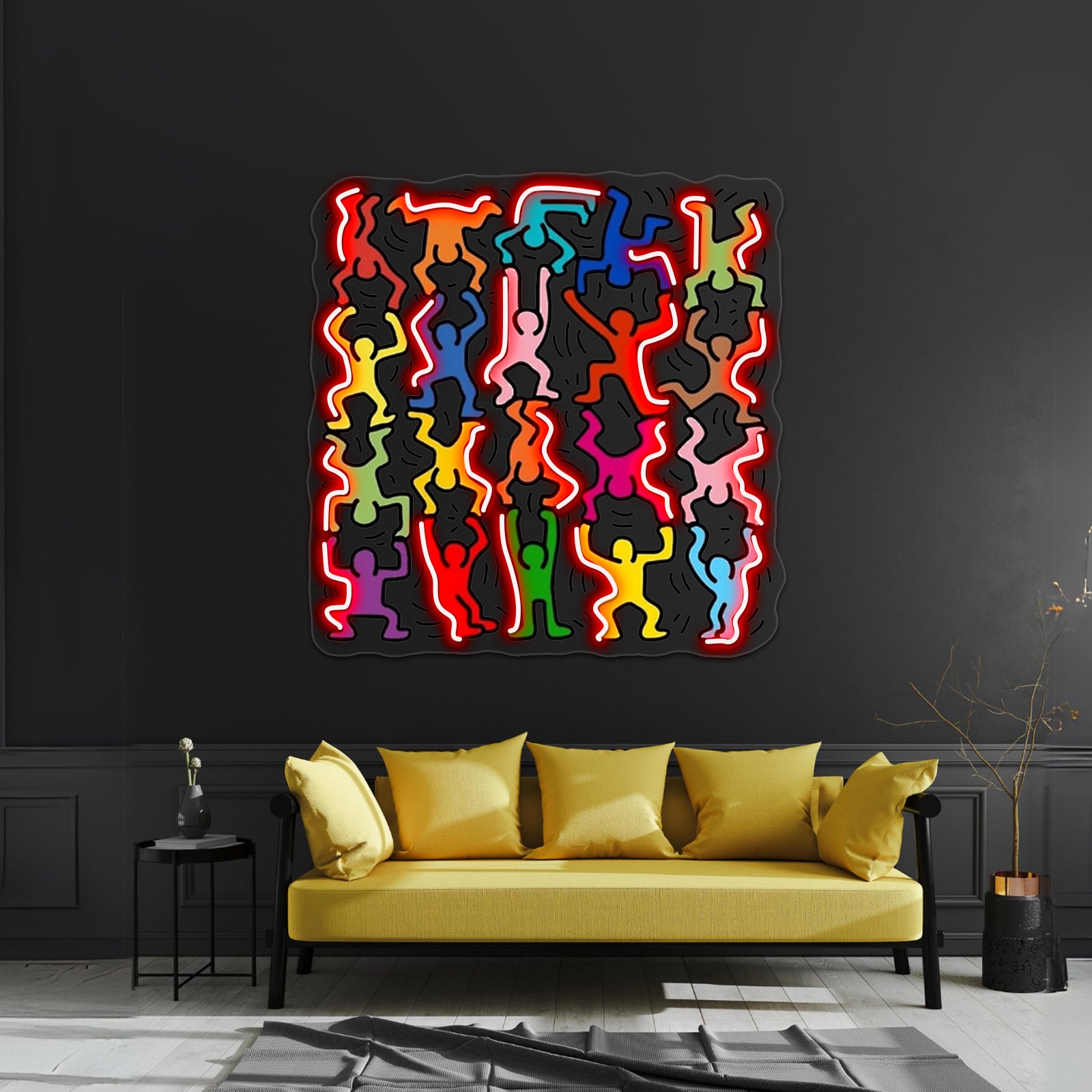 Pop Human Art Wall Artwork Neon Signs | Shineneon