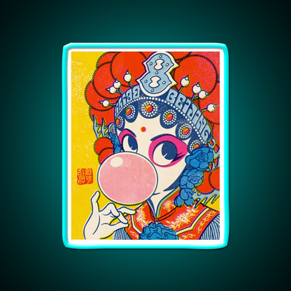 Pop Opera Led Neon Sign Chinese Food Rgb Color