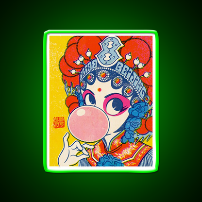 Pop Opera Led Neon Sign Chinese Food Rgb Color